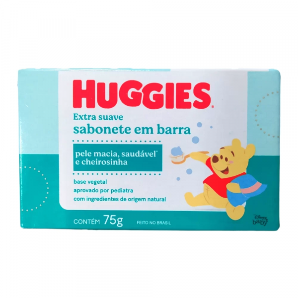 Sabonete HUGGIES Extra Suave - Barra 75g